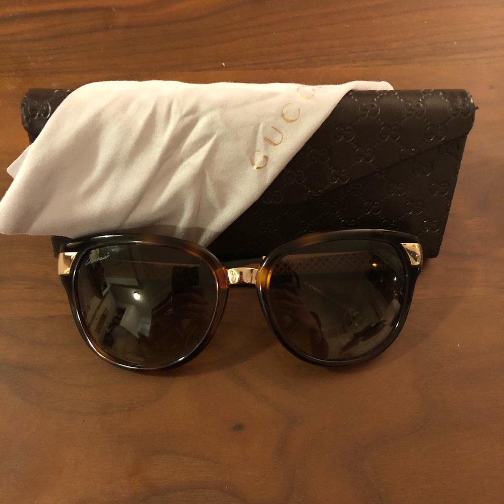 Gucci Tortoise Sunglasses 3615